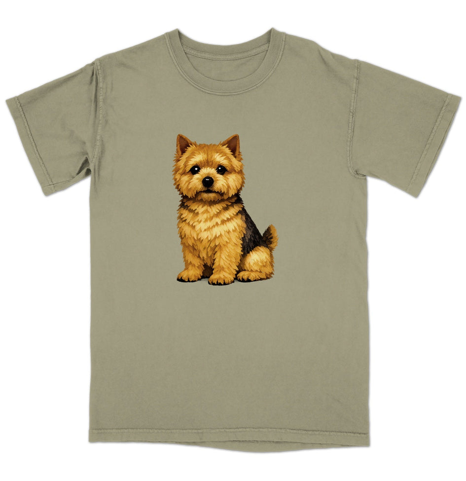 Watercolor Norwich Terrier Adult Unisex T-Shirt