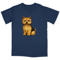 Watercolor Norwich Terrier Adult Unisex T-Shirt