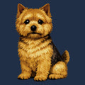Watercolor Norwich Terrier Adult Unisex T-Shirt