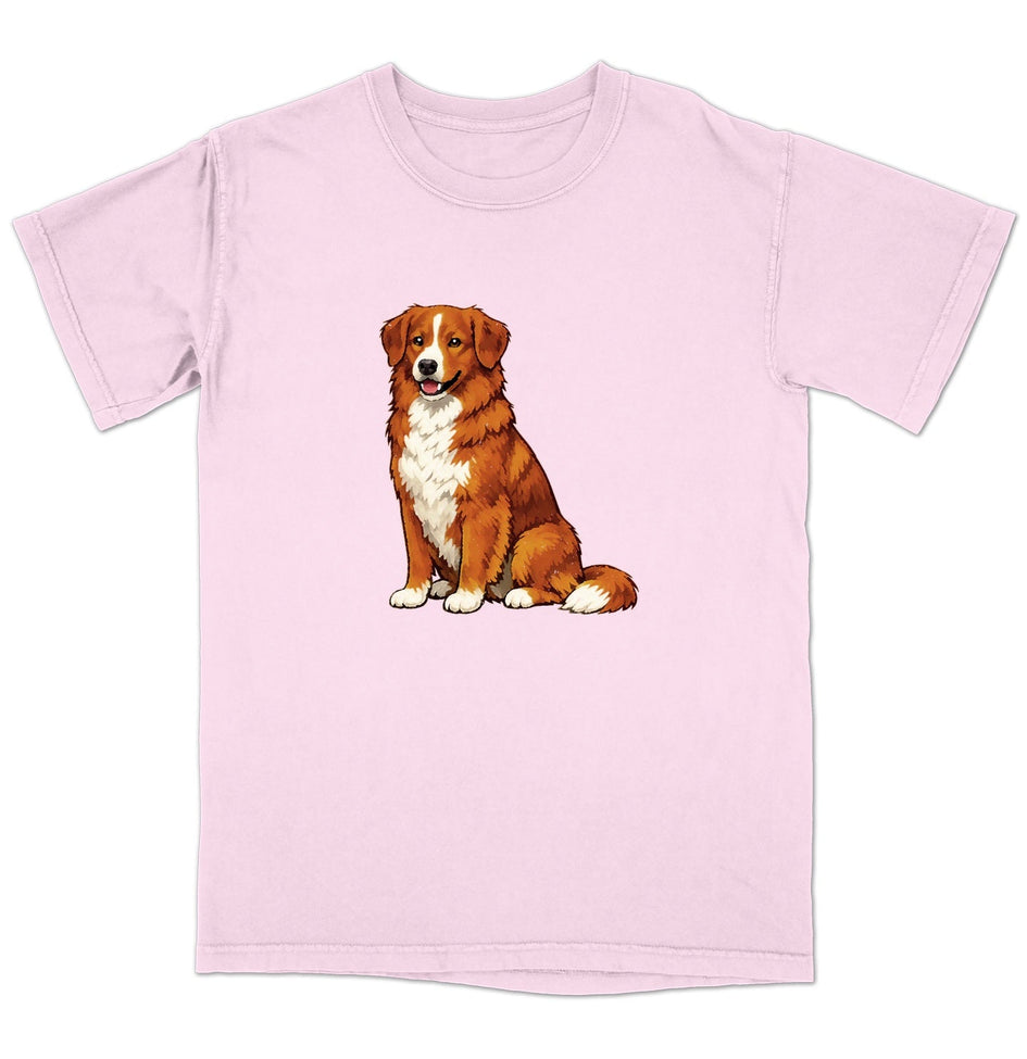 Watercolor Nova Scotia Duck Tolling Retriever Adult Unisex T-Shirt