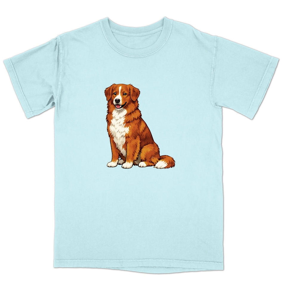 Watercolor Nova Scotia Duck Tolling Retriever Adult Unisex T-Shirt