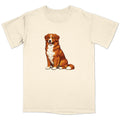 Watercolor Nova Scotia Duck Tolling Retriever Adult Unisex T-Shirt