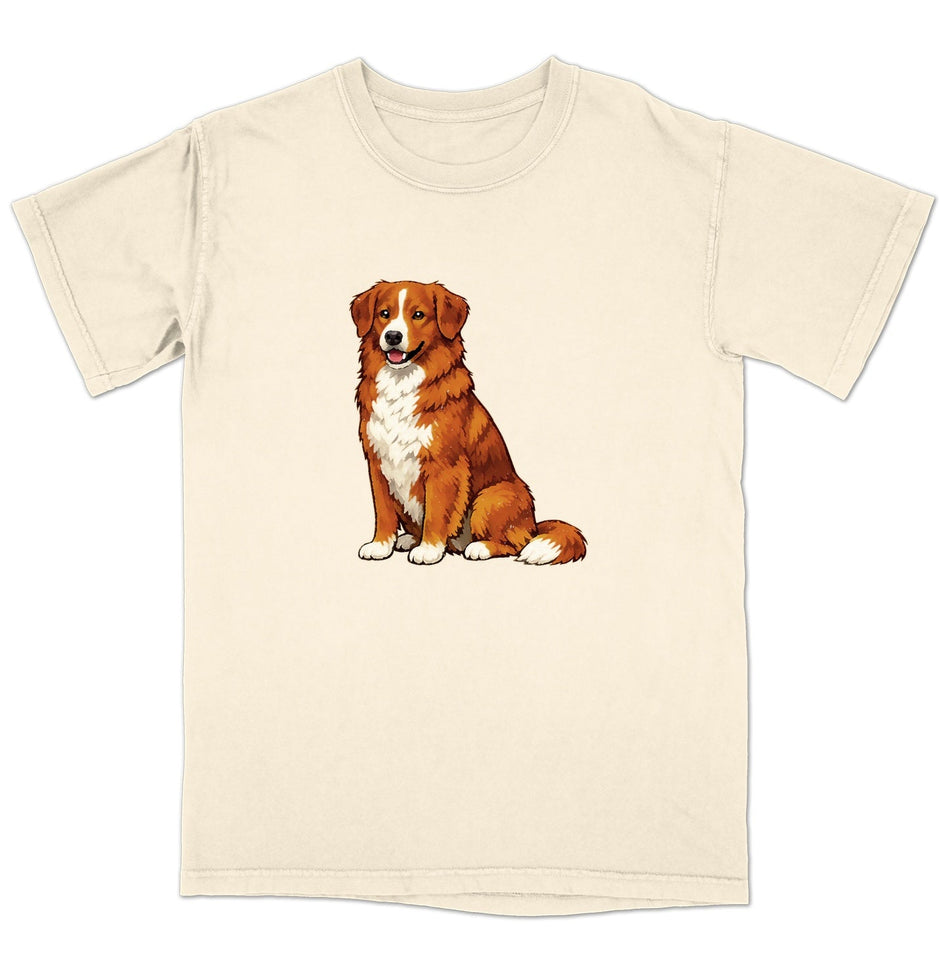 Watercolor Nova Scotia Duck Tolling Retriever Adult Unisex T-Shirt