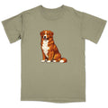 Watercolor Nova Scotia Duck Tolling Retriever Adult Unisex T-Shirt