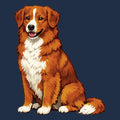 Watercolor Nova Scotia Duck Tolling Retriever Adult Unisex T-Shirt