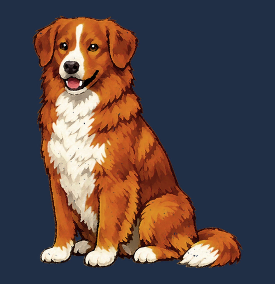 Watercolor Nova Scotia Duck Tolling Retriever Adult Unisex T-Shirt