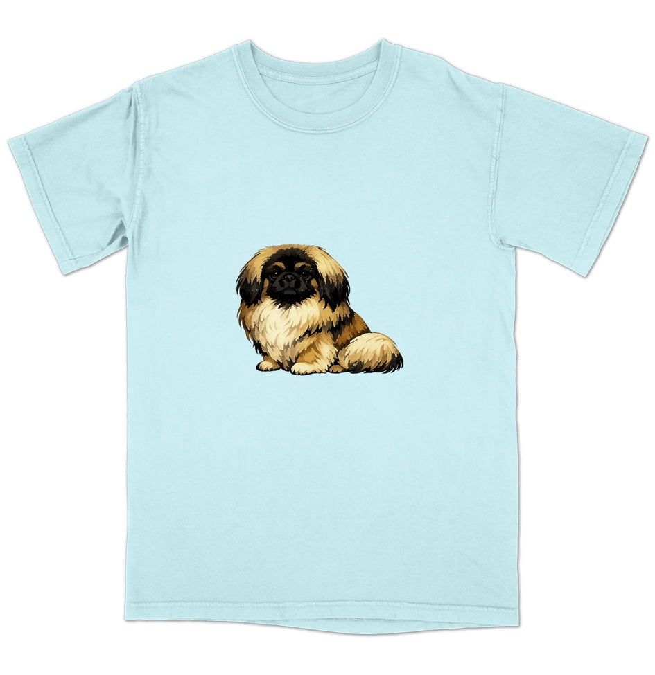 Watercolor Design Pekingese Adult Unisex T-Shirt