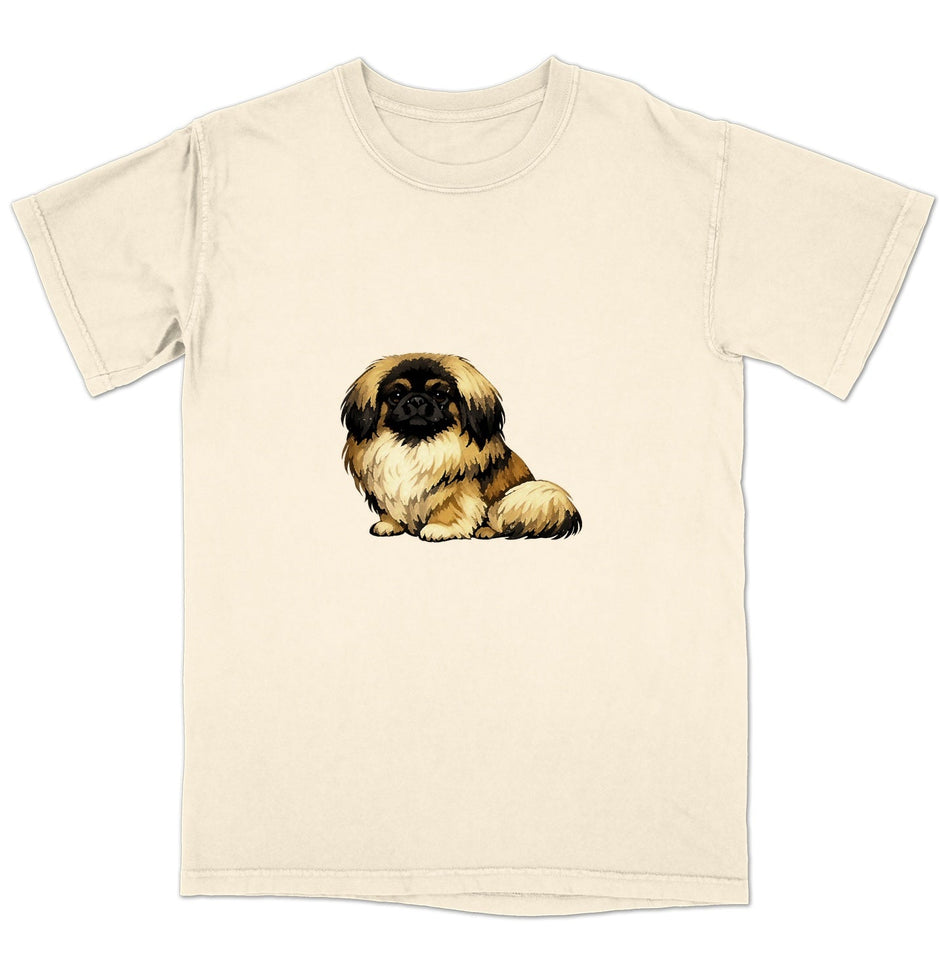 Watercolor Design Pekingese Adult Unisex T-Shirt