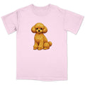 Watercolor Design Toy Poodle Adult Unisex T-Shirt