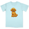 Watercolor Design Toy Poodle Adult Unisex T-Shirt
