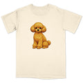 Watercolor Design Toy Poodle Adult Unisex T-Shirt