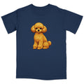 Watercolor Design Toy Poodle Adult Unisex T-Shirt