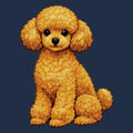 Watercolor Design Toy Poodle Adult Unisex T-Shirt