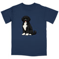 Watercolor Portuguese Water Dog Adult Unisex T-Shirt