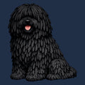 Watercolor Puli Adult Unisex T-Shirt