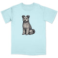 Watercolor Pumi Adult Unisex T-Shirt