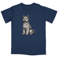 Watercolor Pumi Adult Unisex T-Shirt