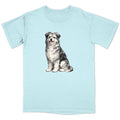 Watercolor Pyrenean Shepherd Adult Unisex T-Shirt