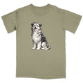 Watercolor Pyrenean Shepherd Adult Unisex T-Shirt