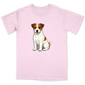 Watercolor Russell Terrier Adult Unisex T-Shirt