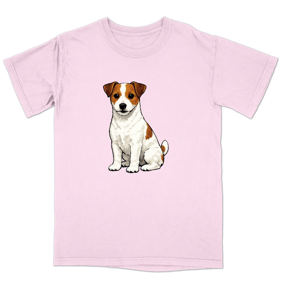 Watercolor Russell Terrier Adult Unisex T-Shirt