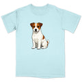 Watercolor Russell Terrier Adult Unisex T-Shirt