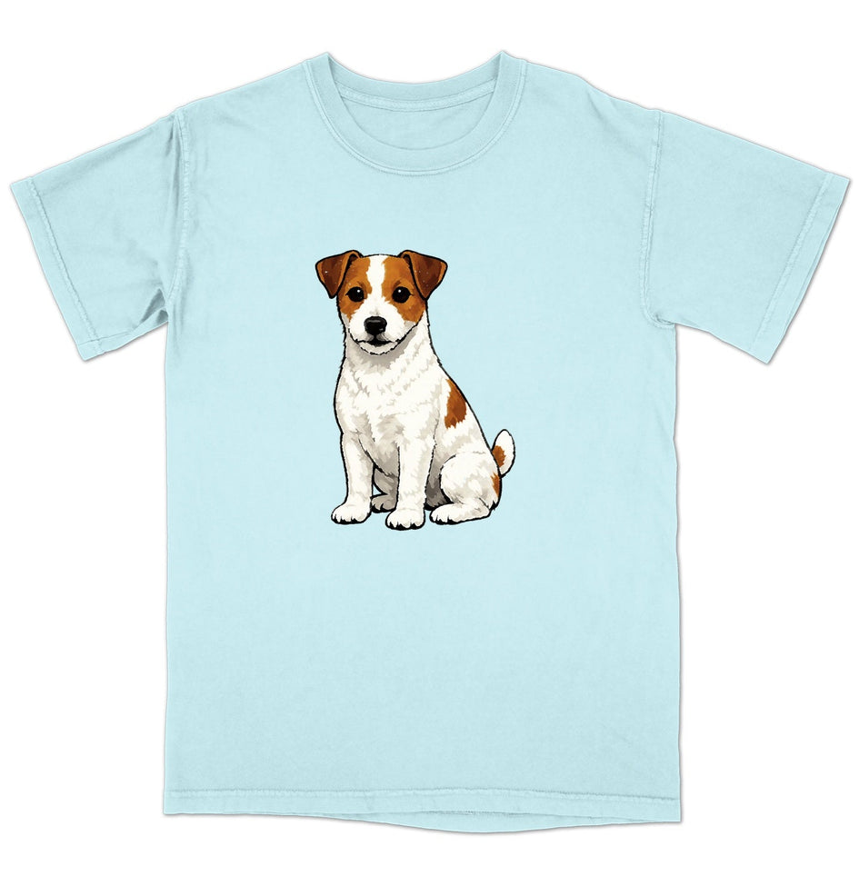 Watercolor Russell Terrier Adult Unisex T-Shirt