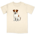 Watercolor Russell Terrier Adult Unisex T-Shirt