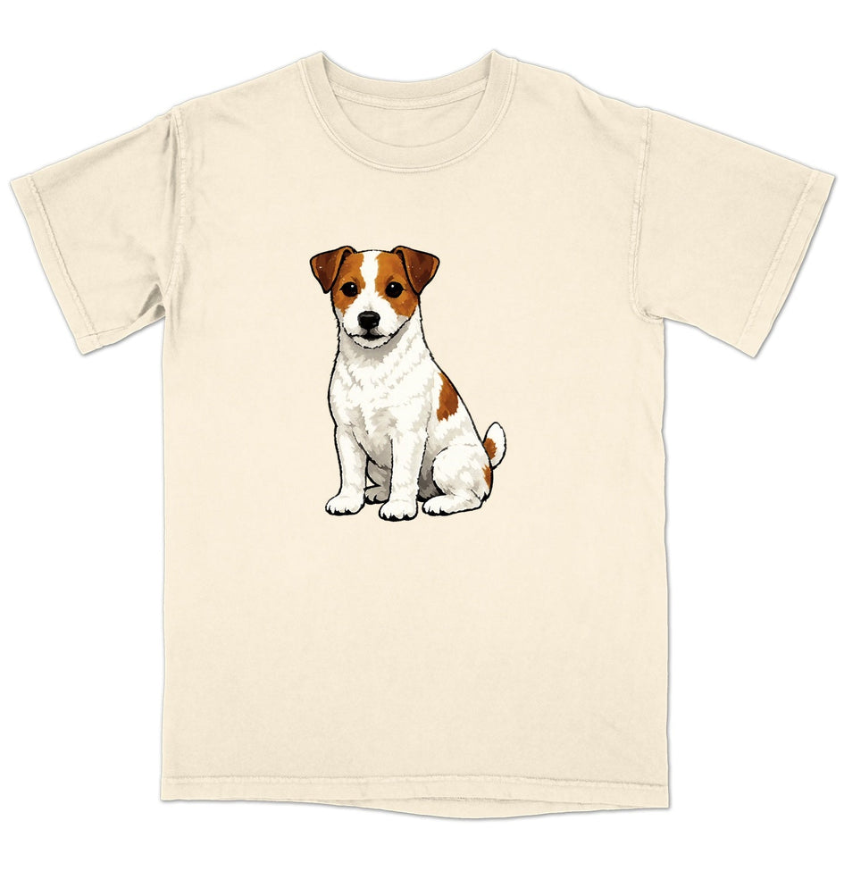 Watercolor Russell Terrier Adult Unisex T-Shirt