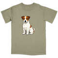 Watercolor Russell Terrier Adult Unisex T-Shirt