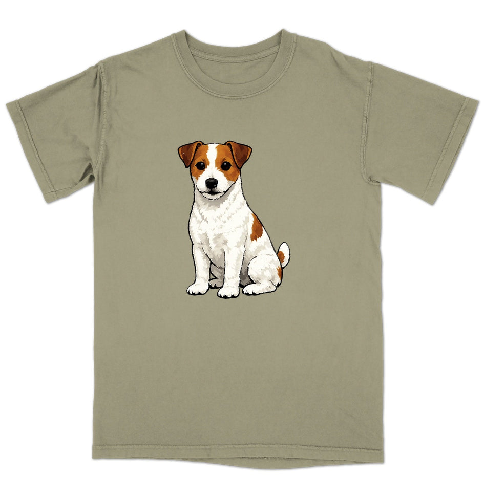 Watercolor Russell Terrier Adult Unisex T-Shirt