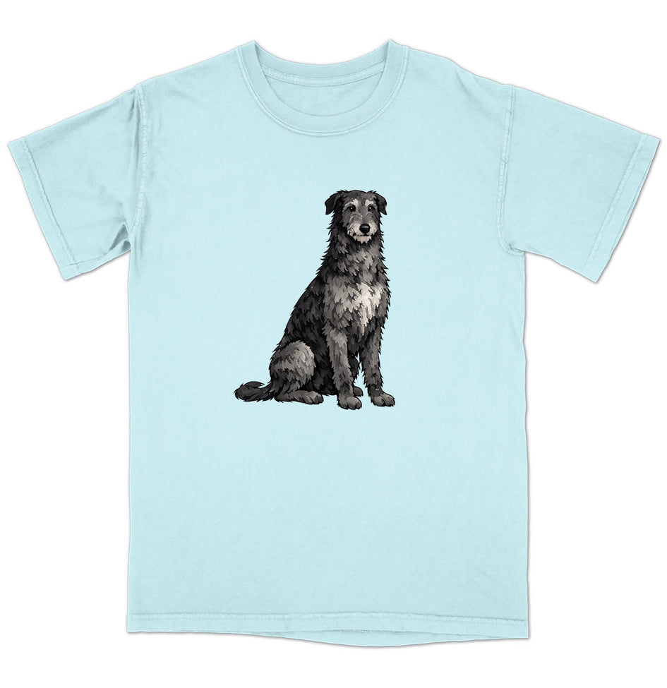 Watercolor Scottish Deerhound Adult Unisex T-Shirt