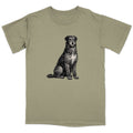 Watercolor Scottish Deerhound Adult Unisex T-Shirt