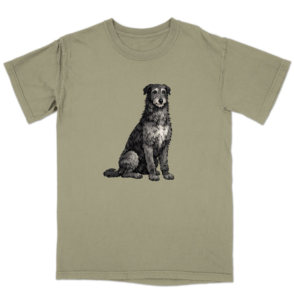 Watercolor Scottish Deerhound Adult Unisex T-Shirt