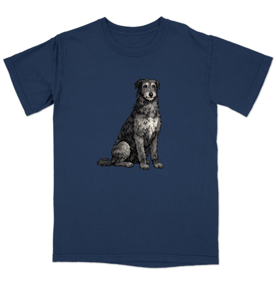 Watercolor Scottish Deerhound Adult Unisex T-Shirt