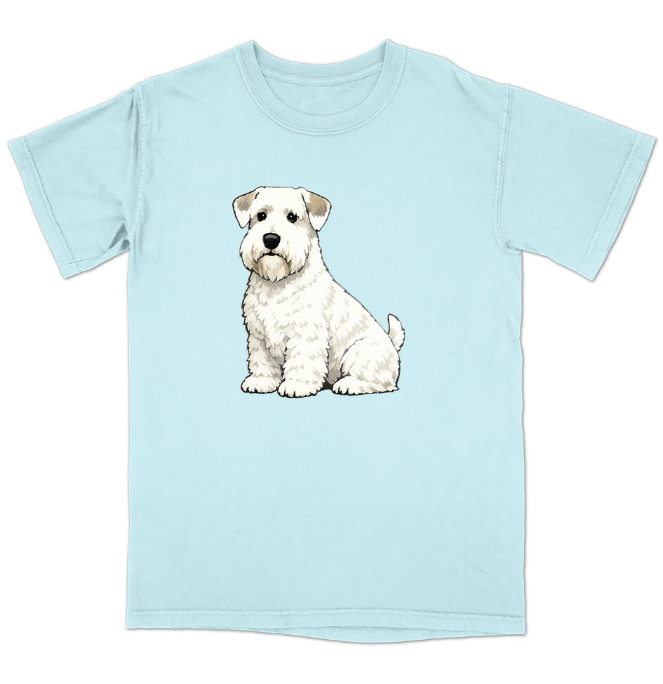 Watercolor Sealyham Terrier Adult Unisex T-Shirt