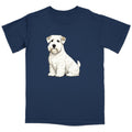 Watercolor Sealyham Terrier Adult Unisex T-Shirt