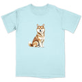 Watercolor Shiba Inu Adult Unisex T-Shirt