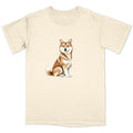 Watercolor Shiba Inu Adult Unisex T-Shirt