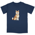 Watercolor Shiba Inu Adult Unisex T-Shirt
