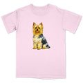Watercolor Silky Terrier Adult Unisex T-Shirt