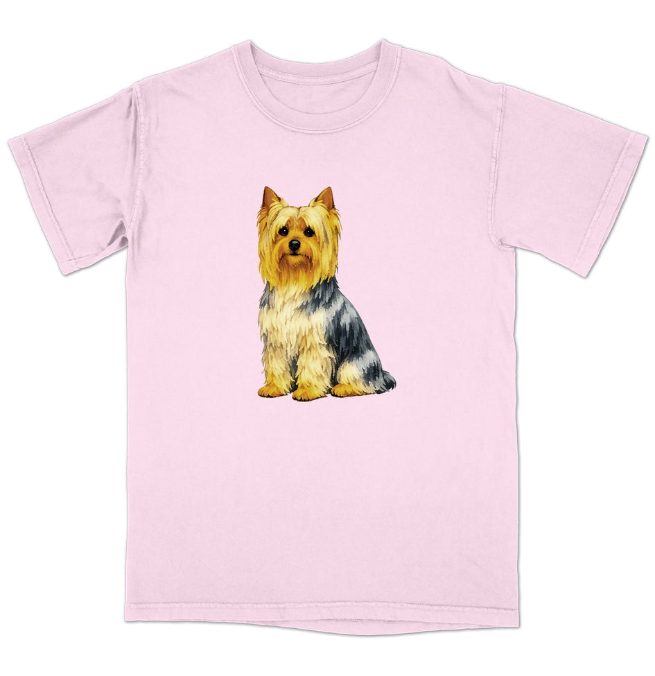 Watercolor Silky Terrier Adult Unisex T-Shirt