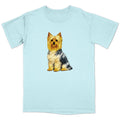 Watercolor Silky Terrier Adult Unisex T-Shirt