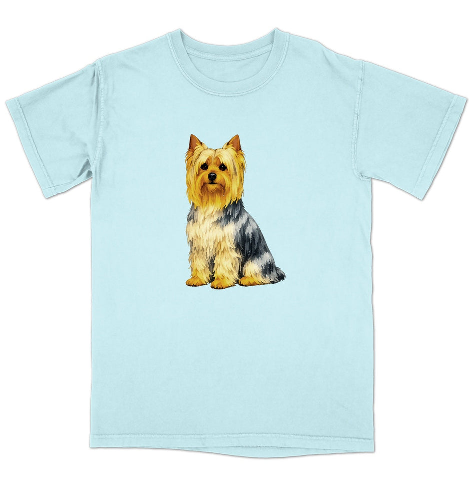 Watercolor Silky Terrier Adult Unisex T-Shirt