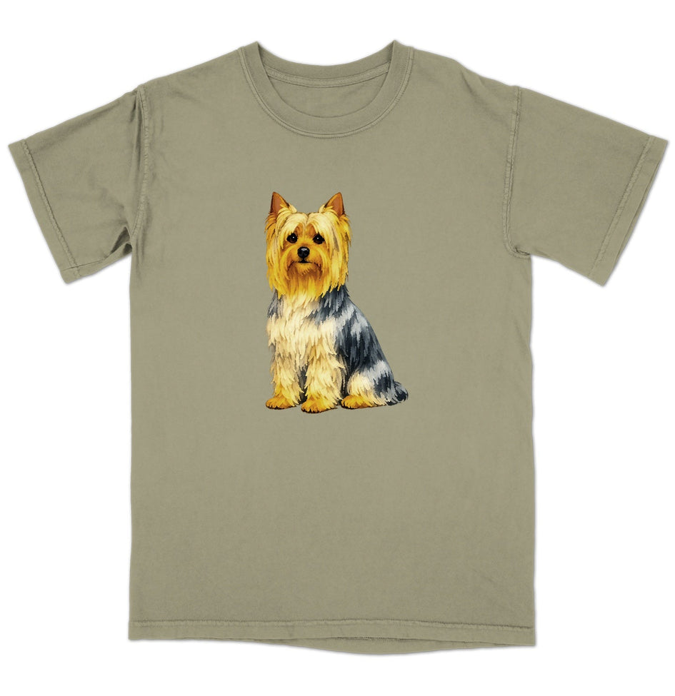 Watercolor Silky Terrier Adult Unisex T-Shirt