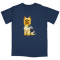 Watercolor Silky Terrier Adult Unisex T-Shirt