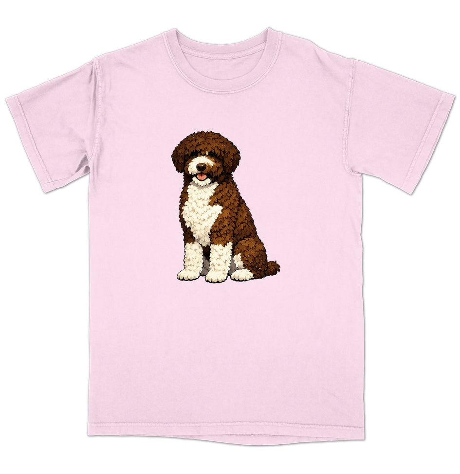 Watercolor Spanish Water Dog Adult Unisex T-Shirt