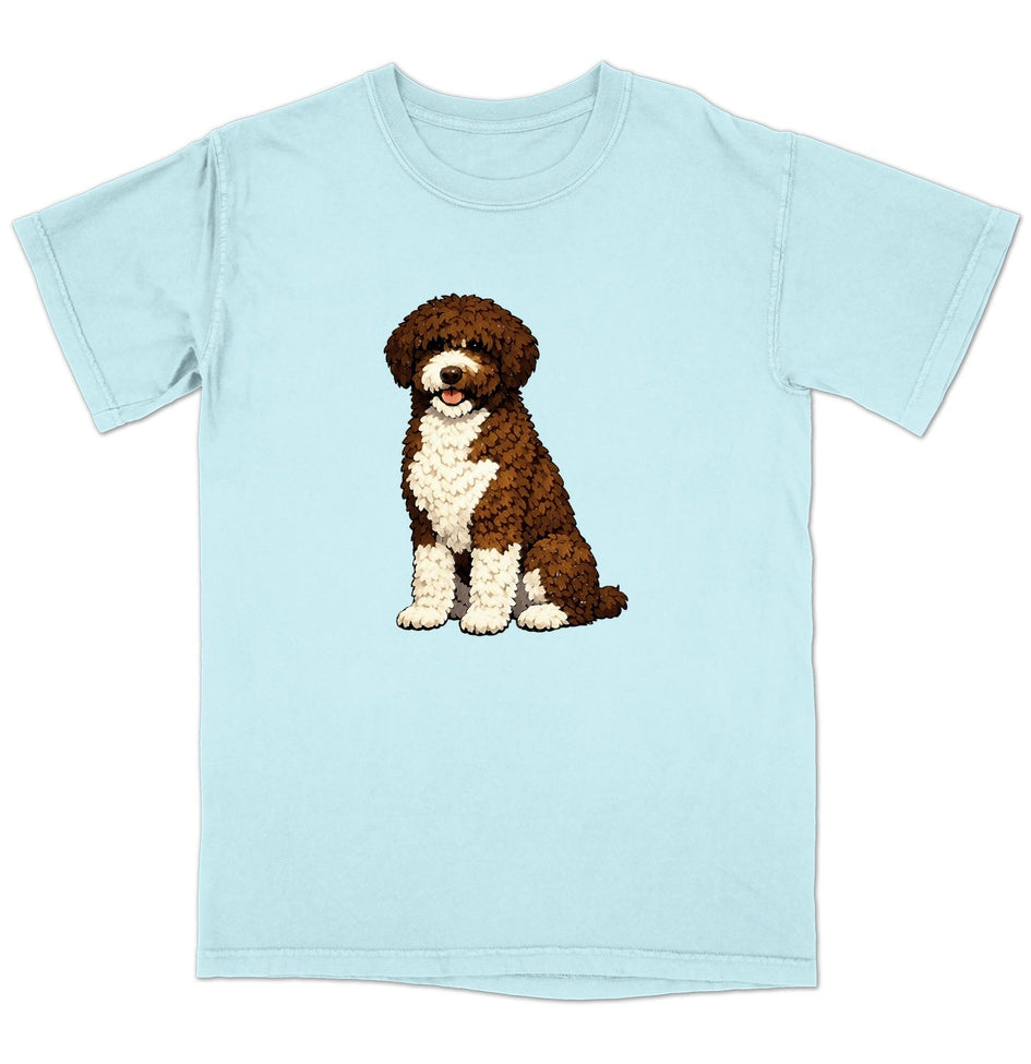Watercolor Spanish Water Dog Adult Unisex T-Shirt