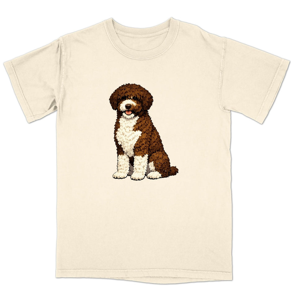 Watercolor Spanish Water Dog Adult Unisex T-Shirt