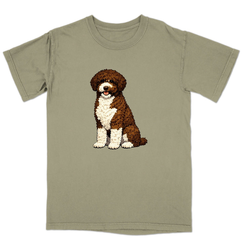Watercolor Spanish Water Dog Adult Unisex T-Shirt